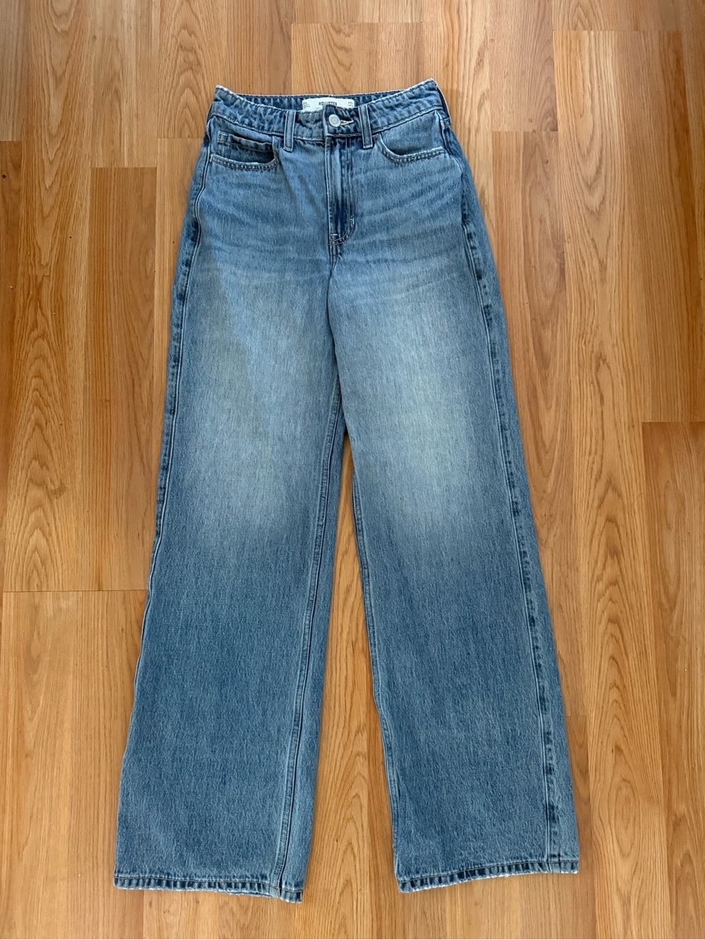 Hollister Wide Leg Women’s Jeans size 00 / 24 - Picture 1 of 3